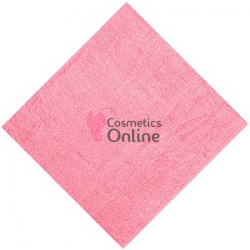 Prosop din bumbac pentru coafor, cosmetica sau manichiura 29x48 Roz, art MJ 1143512